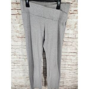 Victoria's Secret Sport Pants Size Medium Long Heather Gray Boot Cut